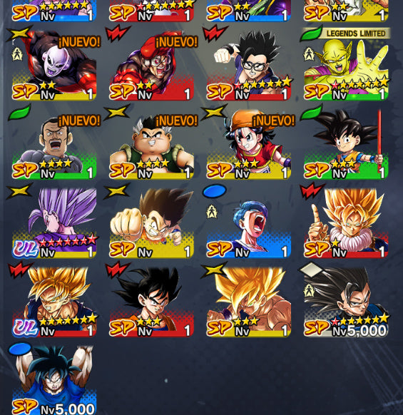 [Android & iPhone] ⭐️ GOHAN BESTIA 7 ESTRELLAS ROJAS ⭐️ +5 LL