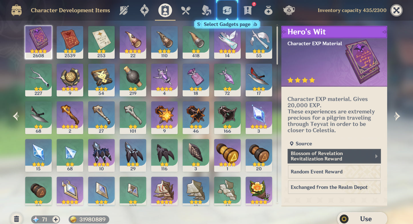 [America] Nivel 55 ⭐️ Columbina + Arma + 211 Deseos