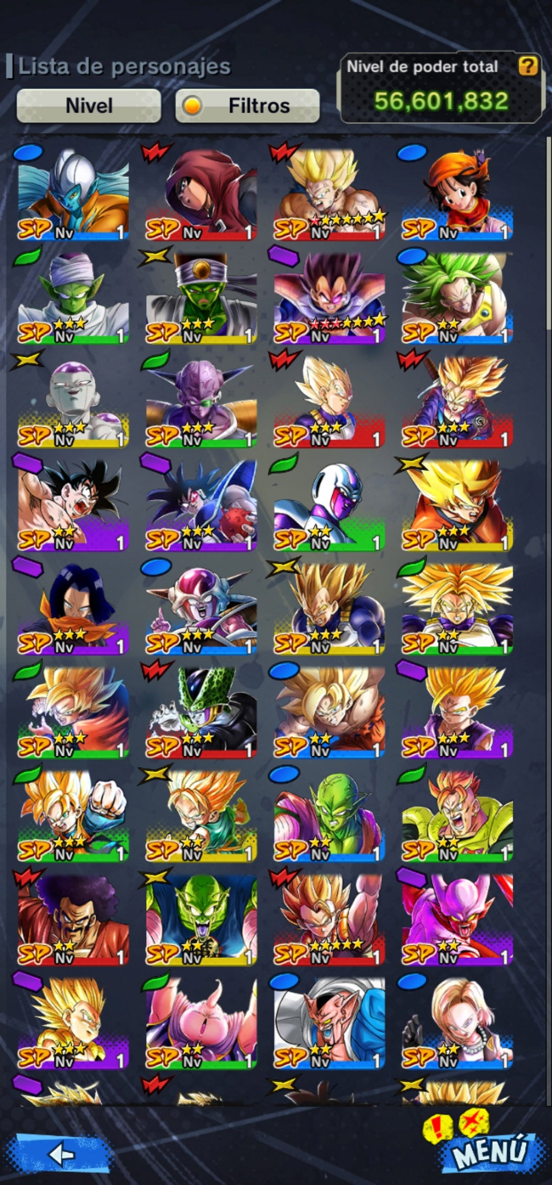 [Android] ⭐️ GOHAN BESTIA (UL)⭐️ + 💎94,373 Cronocristales💎