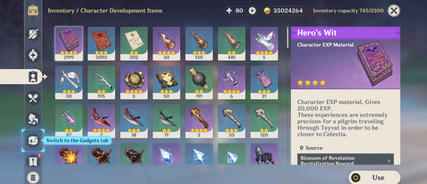 [Nivel 53] 235 Deseos 💎 |  Arlecchino + Arma #1 | Genshin Impact Cuenta Reroll