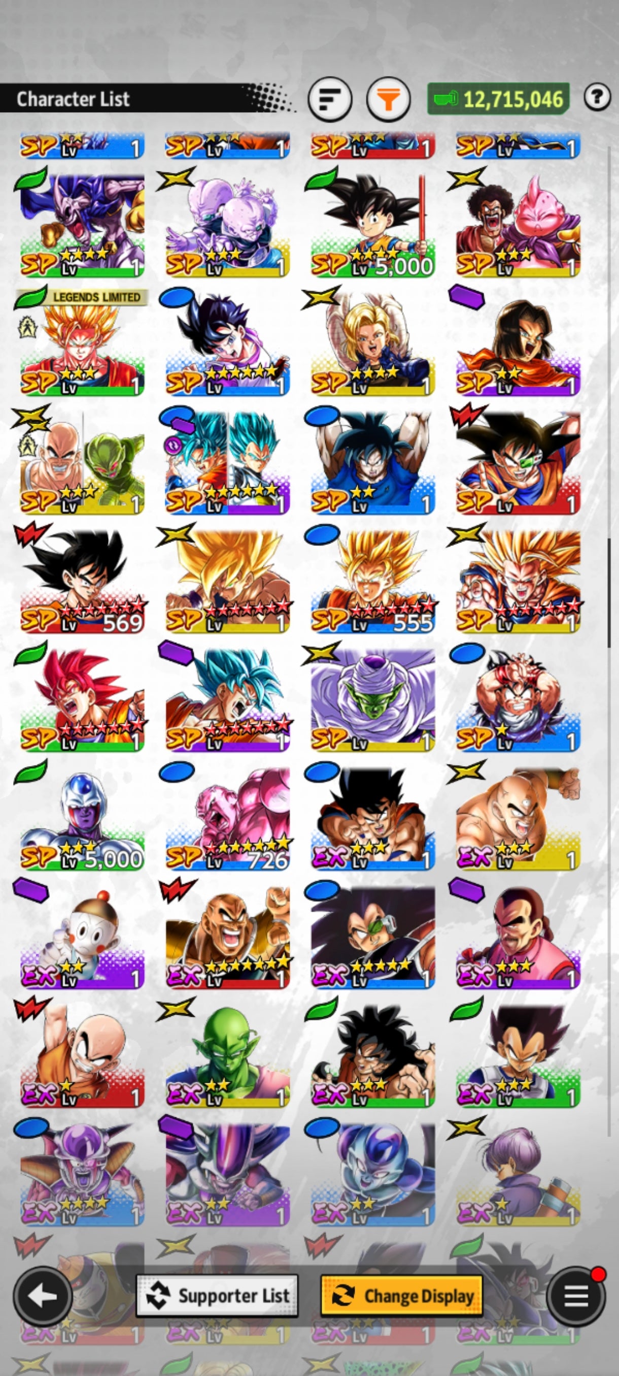 [ANDROID] 19K Cronocristales💎[LEGENDS] Super Vegito + 4 ULTRA : Ultimate Gohan Absorbed Buu: Super + Majin Vegeta + Ssj4 Vegeta + Fusion Zamasu