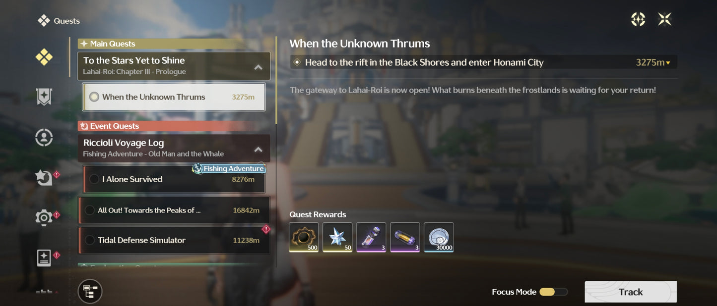 [Nivel 47] Mornye + Augusta + Arma + Iuno + Arma | Wuthering Waves Cuenta Reroll