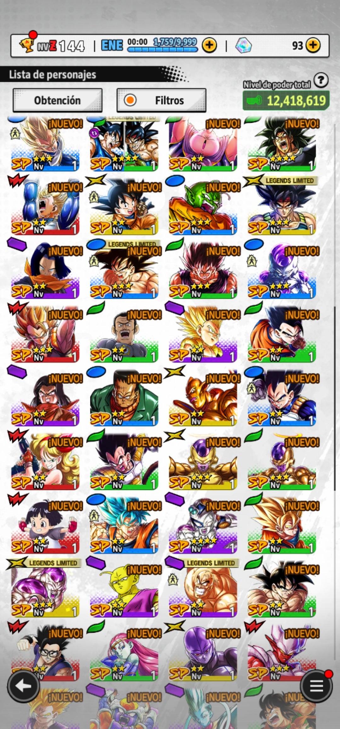 [Solo Android & Iphone] #8⭐️ULTRA GOKU SUPERSAIYAYIN  + 7 LL⭐️