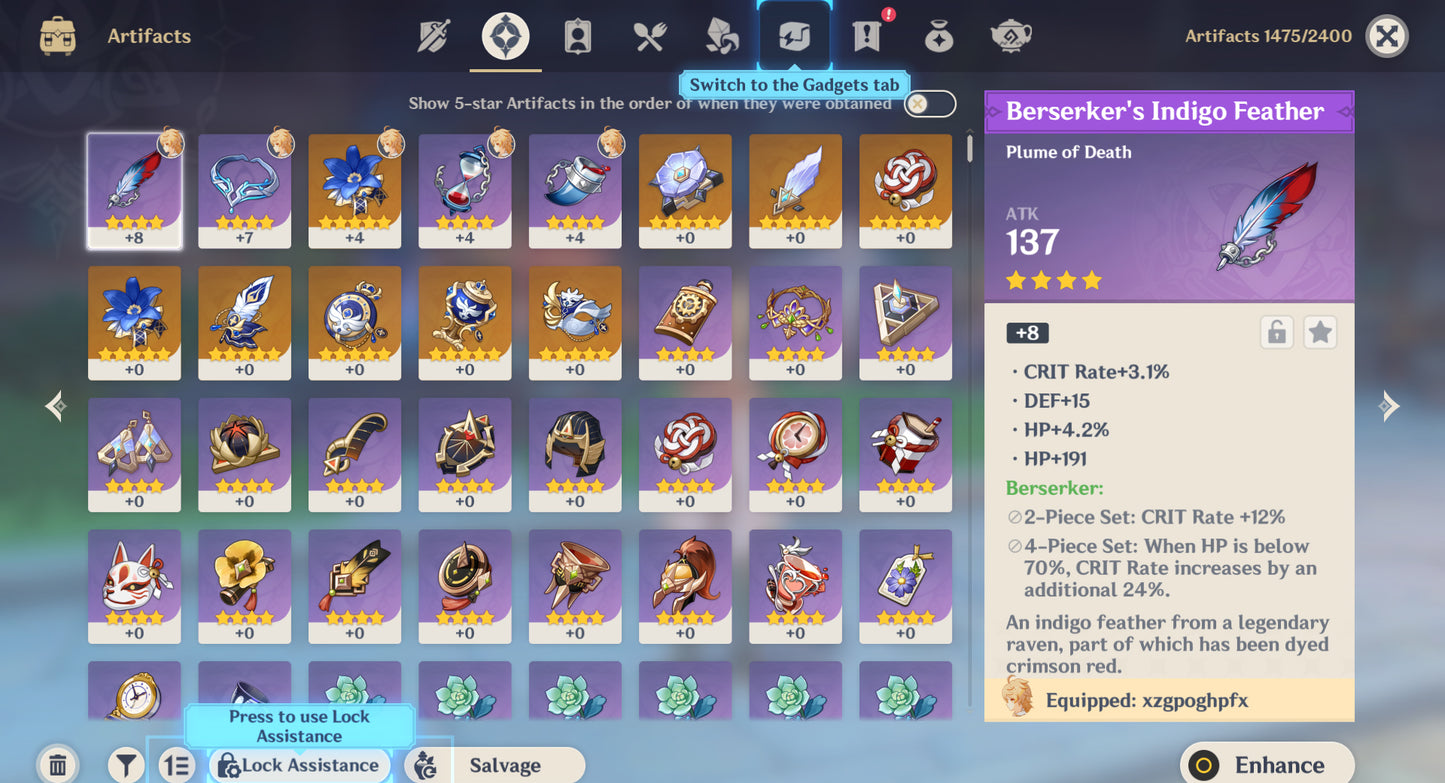 (REROLL + CUMPLEAÑOS LIBRE) Nivel 55 + Skirk + Arma , Escoffier + Arma,  Jean + Tighnari + 98 Destinos Entrelazados ✨