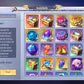 (GLOBAL-CUENTA INICIAL) +703 GEMAS + 28 S💎Aiacos de Garuda NUEVO + Defteros + Albafica + Kanon + Camus Armadura Divina + Shura Armadura Divina , ETC — Saint Seiya Awakening: Knights of the Zodiac KOTZ CUENTA REROLL