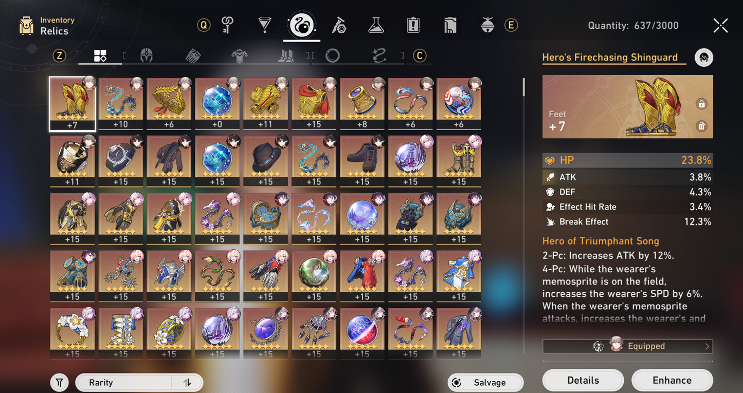 [NA Lvl 70] Robin • Summeretto + Hyacine + Yao Guang +Dan Heng PT+ Evernight + Hysilens + Castorice + The Herta + Cono , Jade+Robin+Acheron+Black Swan+Sparkle+Dr. Ratio+ Aventurine+Topaz+Jiaoqiu+Ruan Mei E1+ Jingliu+Kafka+Huohuo+Archer+ Gilgamesh +Seele