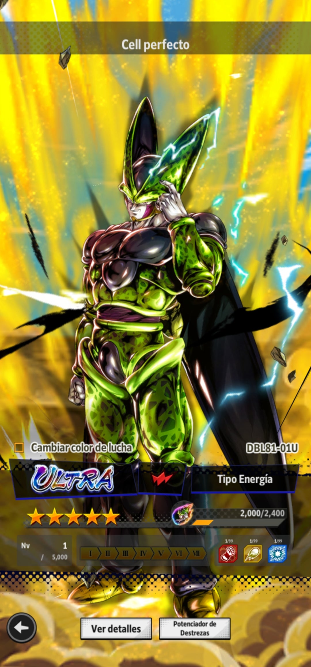 [Solo Android & Iphone] #9⭐️ULTRA CELL PERFECTO + ULTRA SS LEGENDARIO BROLY + ULTRA SSROSA GOKU OSCURO + ULTRA SS2 GOHAN JOVEN + 19 LL⭐️
