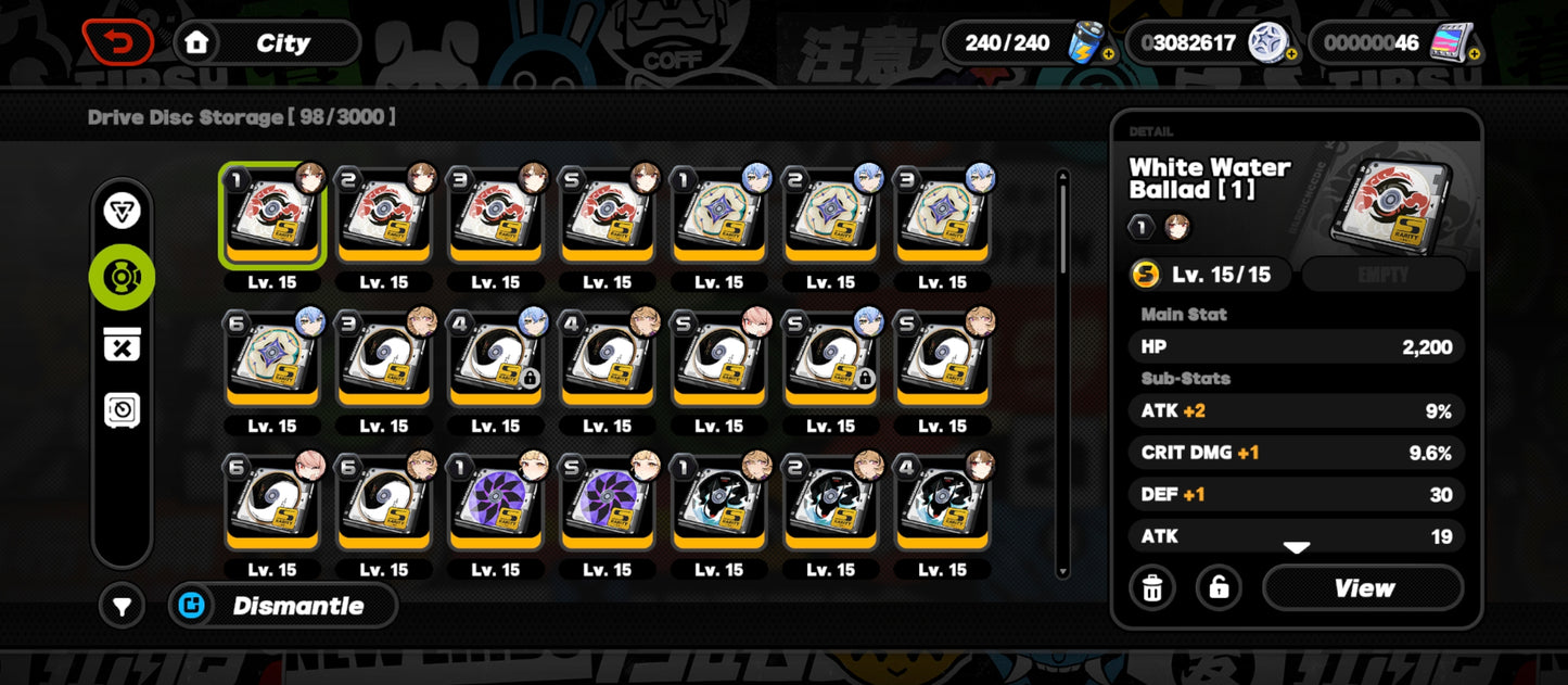 NA Lvl 55💫 Lucia C1 +  Yidhari  + Anby + Ye Shunguang + Yanagi + Alice + Zhao + Soldier 11 + Lycaon + Rina