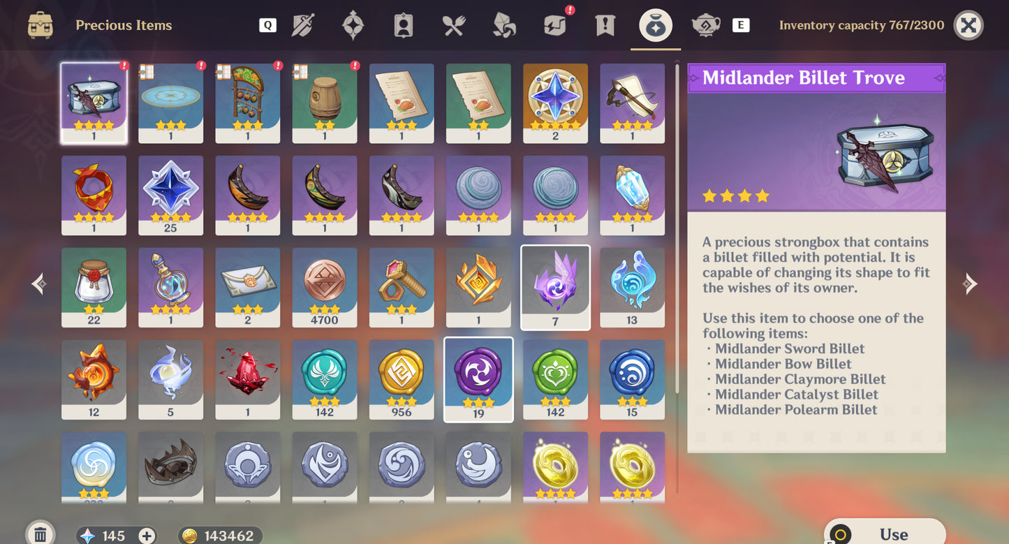 [Nivel 57] 12 Promocionales + Skin Neuvillette⭐️