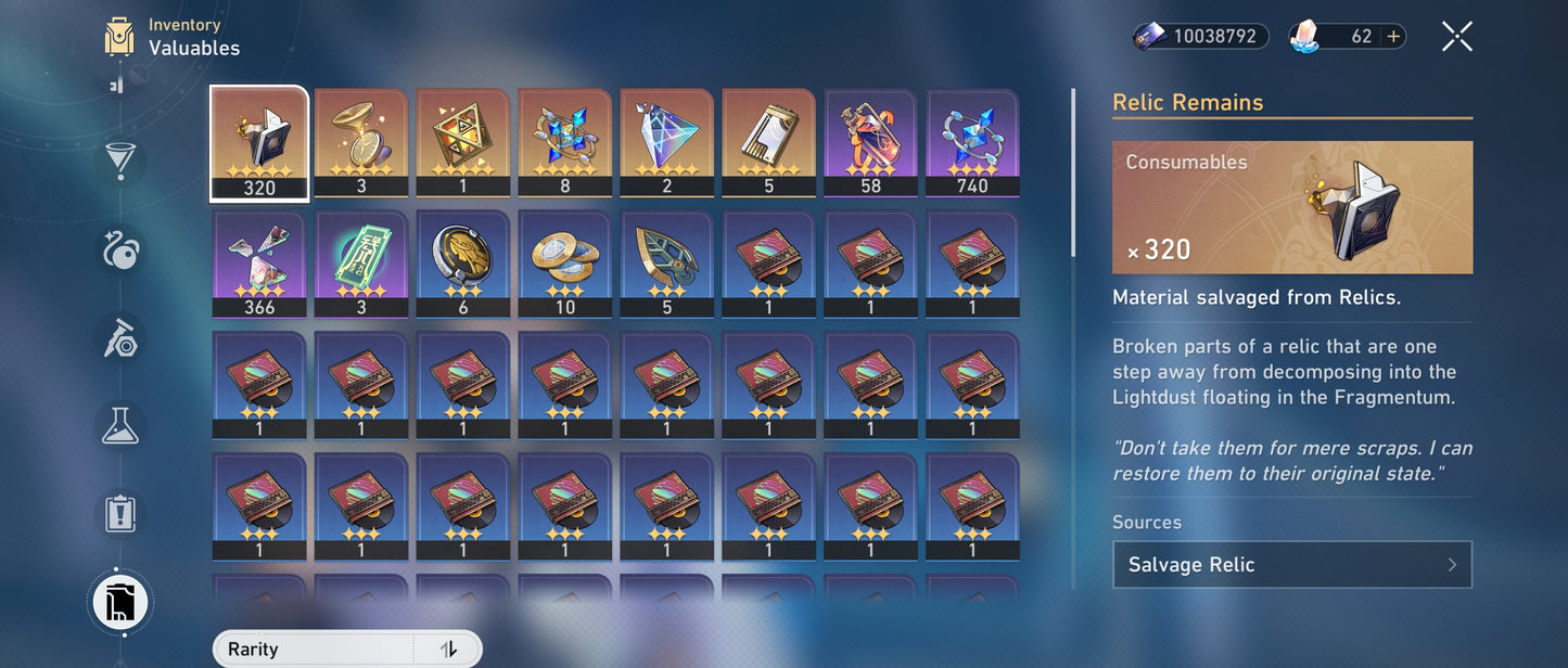 [NIVEL 55] Phainon + Cono , Cerydra + Sunday + Cono, Archer + Cono , Himeko + Bronya + Yanqing