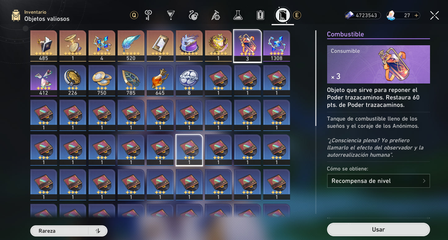 [Nivel 68] Fainón + Cono + Sunday + Cífer + Ruan Mei + Kafka + Blade + Imbibitor Lunae + Luocha + Archer + Dr Ratio + Gepard E3 + Himeko + Bailu + Welt + Bronya