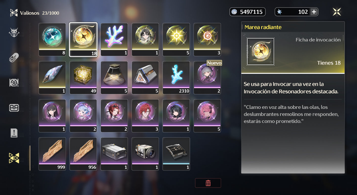 [Nivel 28] ⭐️ Brant + Arma + Changli + Arma