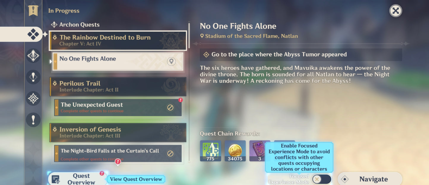 (REROLL + CUMPLEAÑOS LIBRE) Nivel 55 + Varka +Arma ✨+  164 Destinos Entrelazados ✨