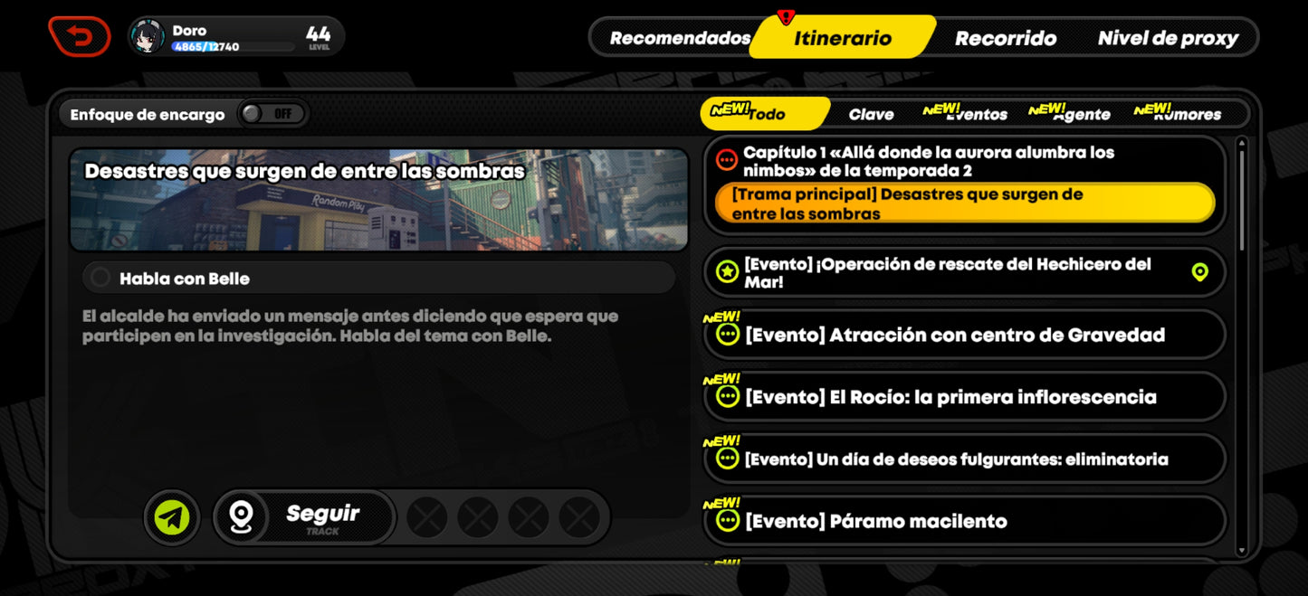 [Nivel 44] ⭐️Ju Fu + Arma (Rugiente urna de la fortuna), Miyabi , Lycaon C1 , Rina