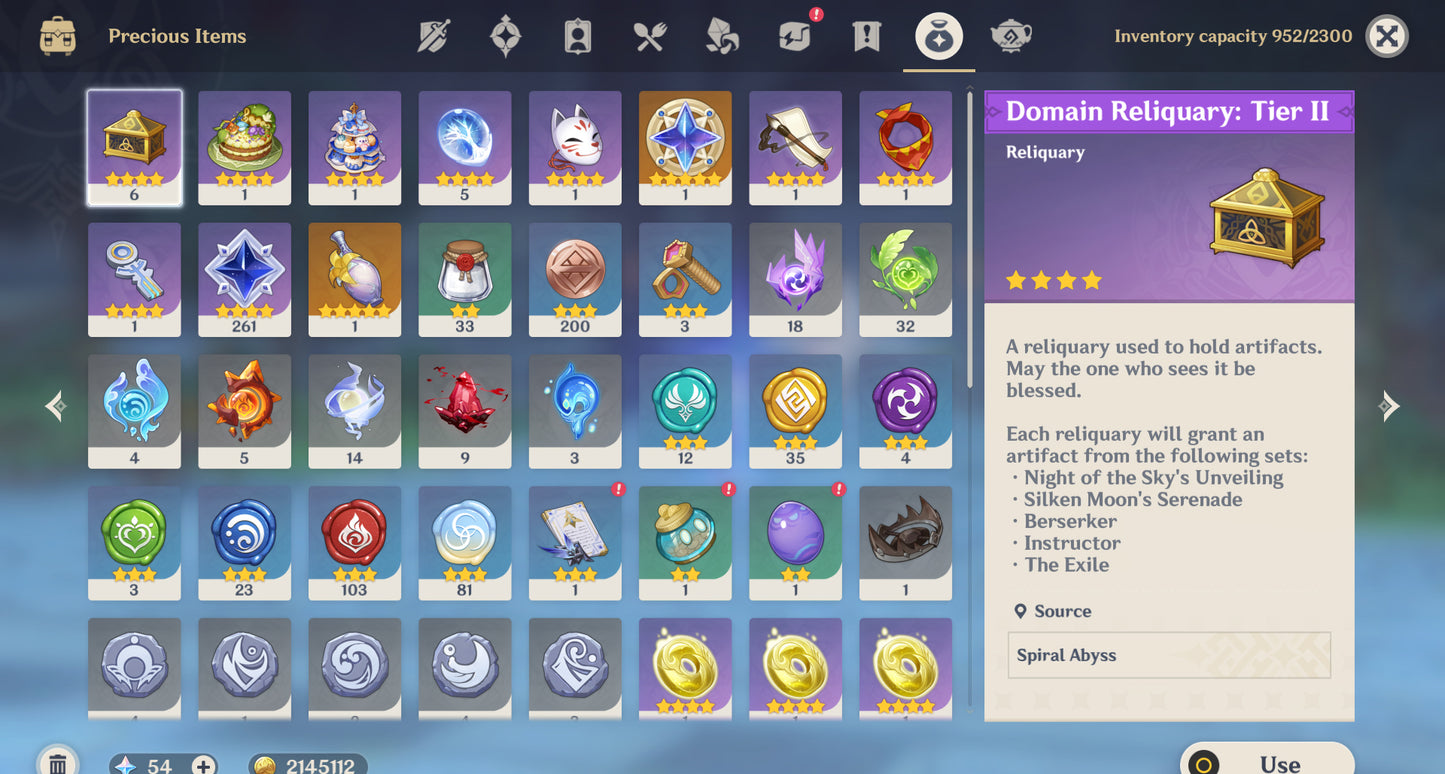 [AR 59] ⭐️ Flins + Neuvillette + Furina C1 + Kinich + Navia + Chasca + Yelan + Mualani + Nahida + Kazuha + Venti  — Cuenta Genshin Impact