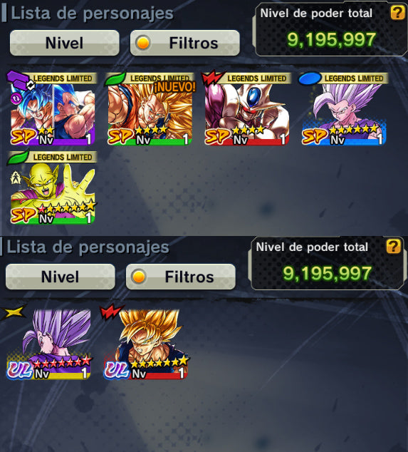 [Android & iPhone] ⭐️ GOHAN BESTIA 7 ESTRELLAS ROJAS ⭐️ +5 LL