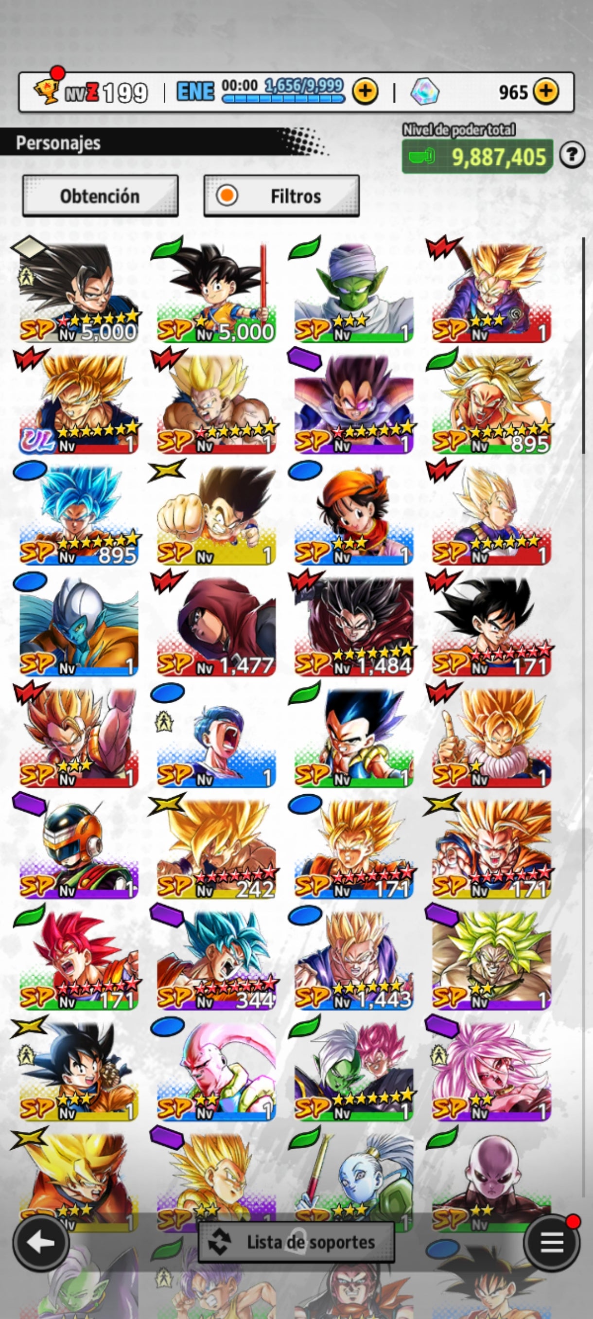 [Android & iPhone] ⭐️ MITAD CORRUPTO ZAMAZU FUSIONADO (UL) + SS ROSA GOKU OSCURO (UL) ⭐️ + 10 LL