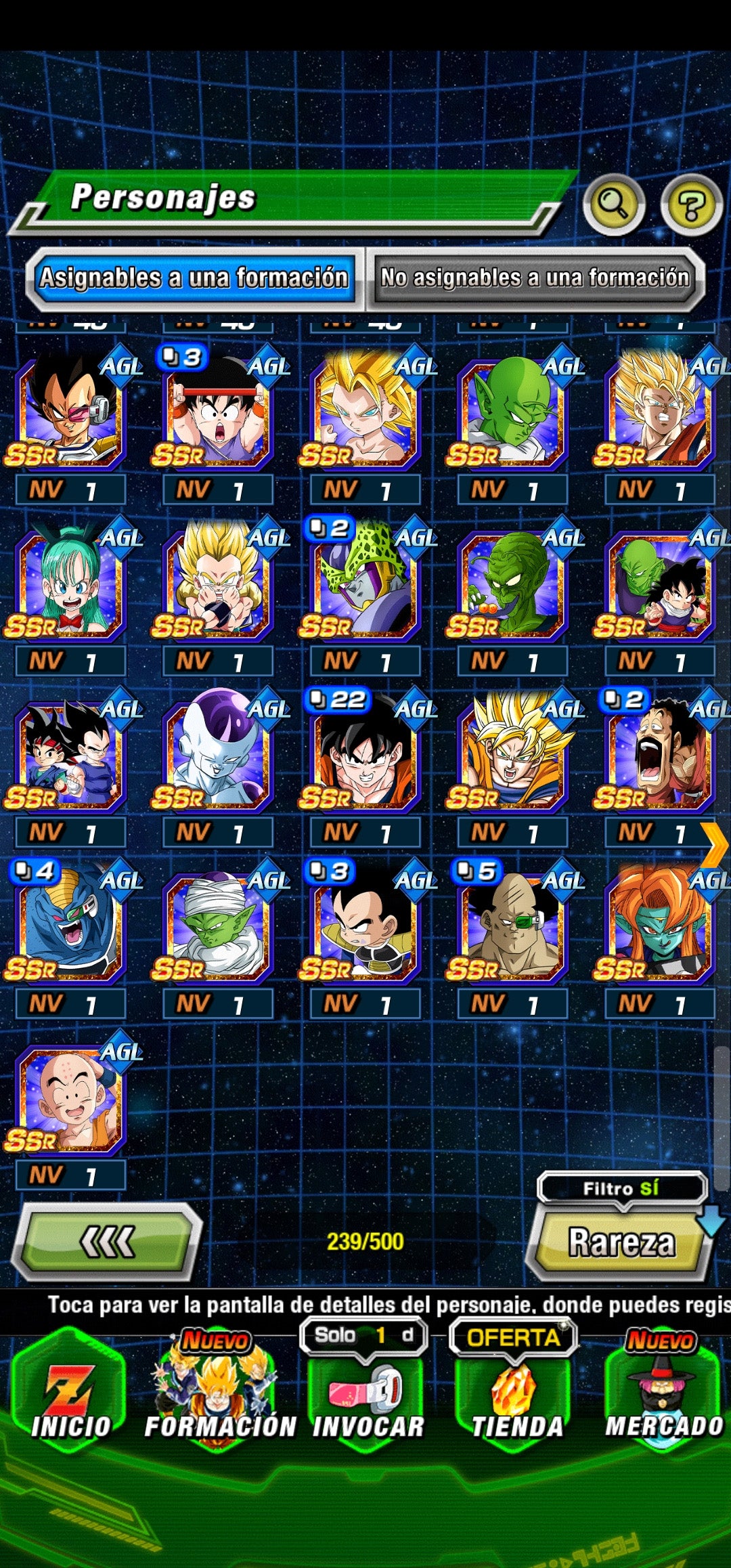 [Solo Android] +8853 Piedras Dragon💎 + 140 SSR|  DRAGON BALL Z DOKKAN BATTLE