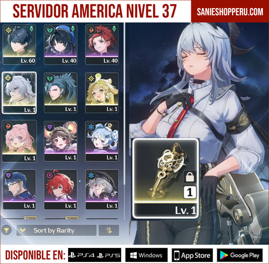 [Nivel 37]⭐️ Zani + Blazing Justice + Jiyan + Verina + Encore R1