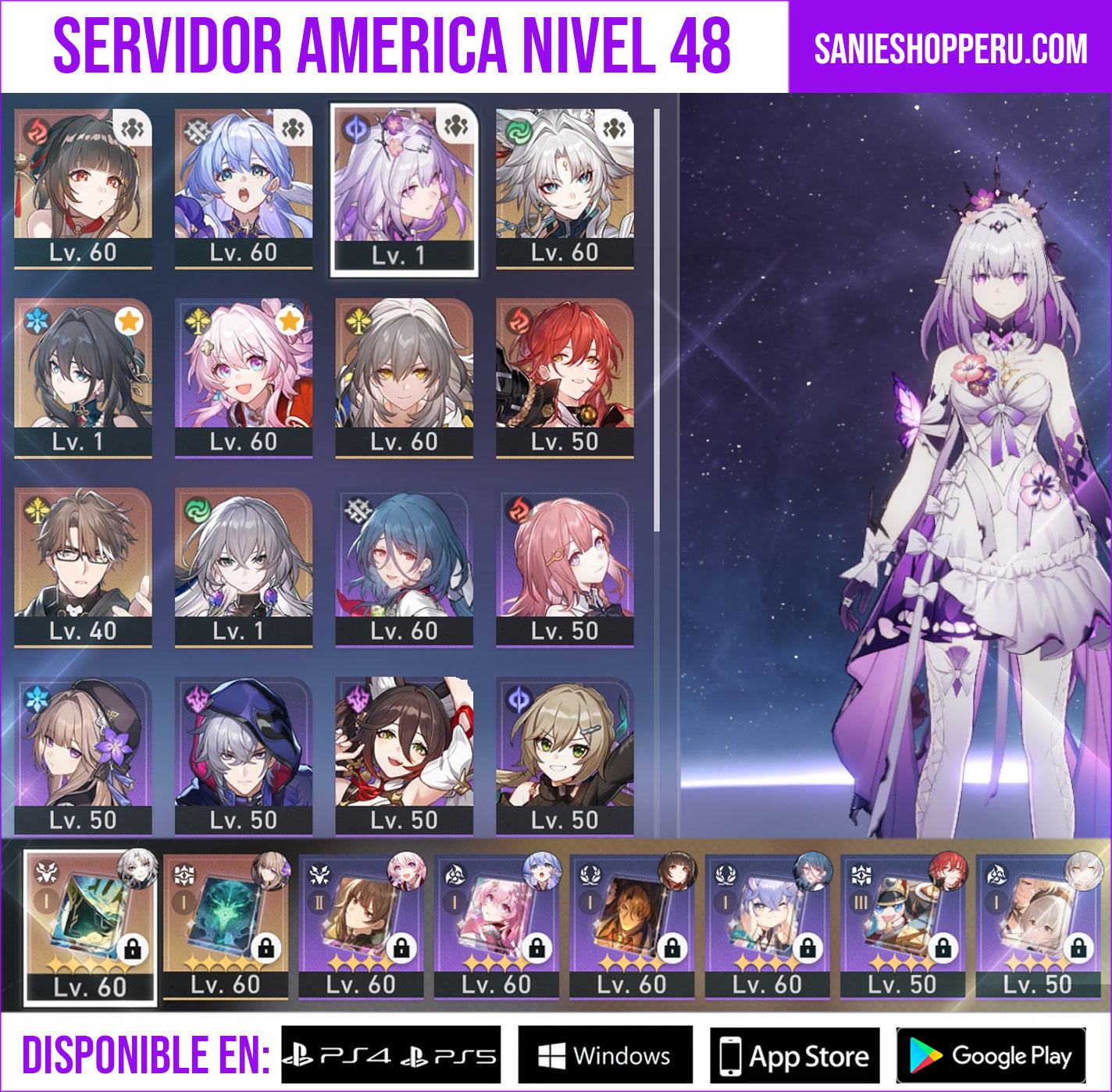 [TL 48] ⭐️Castorice + Lingsha + Robin + Feixiao + Ruan Mei + Himeko + Welt + Bronya