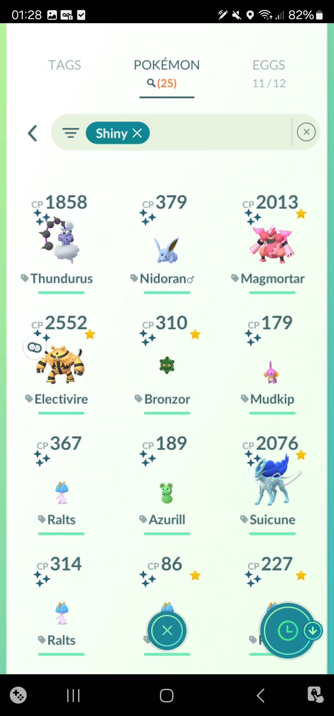 [Nivel 34] ✨ Legendarios: 72 ✨ Pokemon Shiny: 25