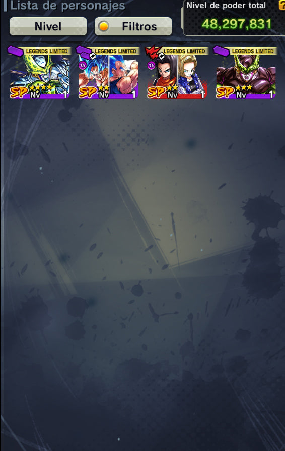 [Solo Android] ⭐️ CELL PERFECTO⭐️ + 💎75,757 Cronocristales💎 + 6 LL