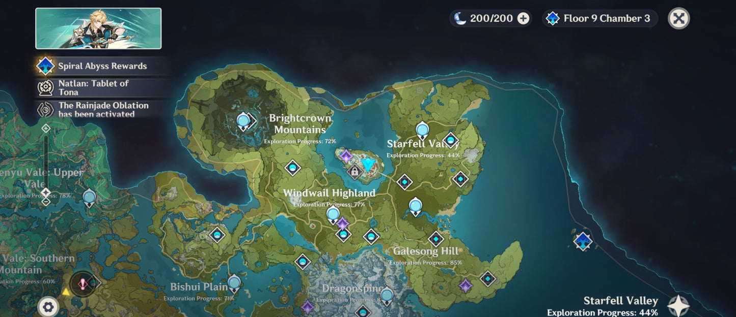 (REROLL + CUMPLEAÑOS LIBRE) Nivel 55 + Varka +Arma ✨+  164 Destinos Entrelazados ✨