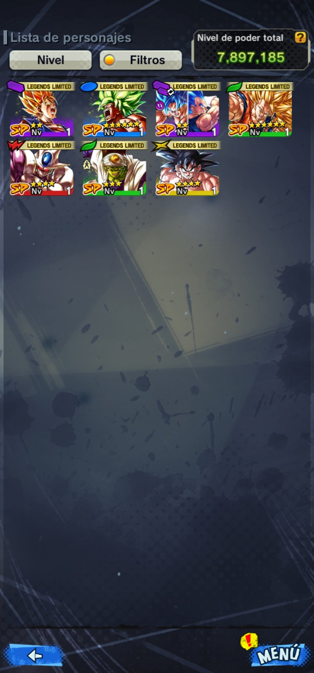 [Android iPhone] ⭐️ Super Saiyan GOD SS Gogeta + Golden Freezer + Turles 1 Estrella Roja + 7 LL