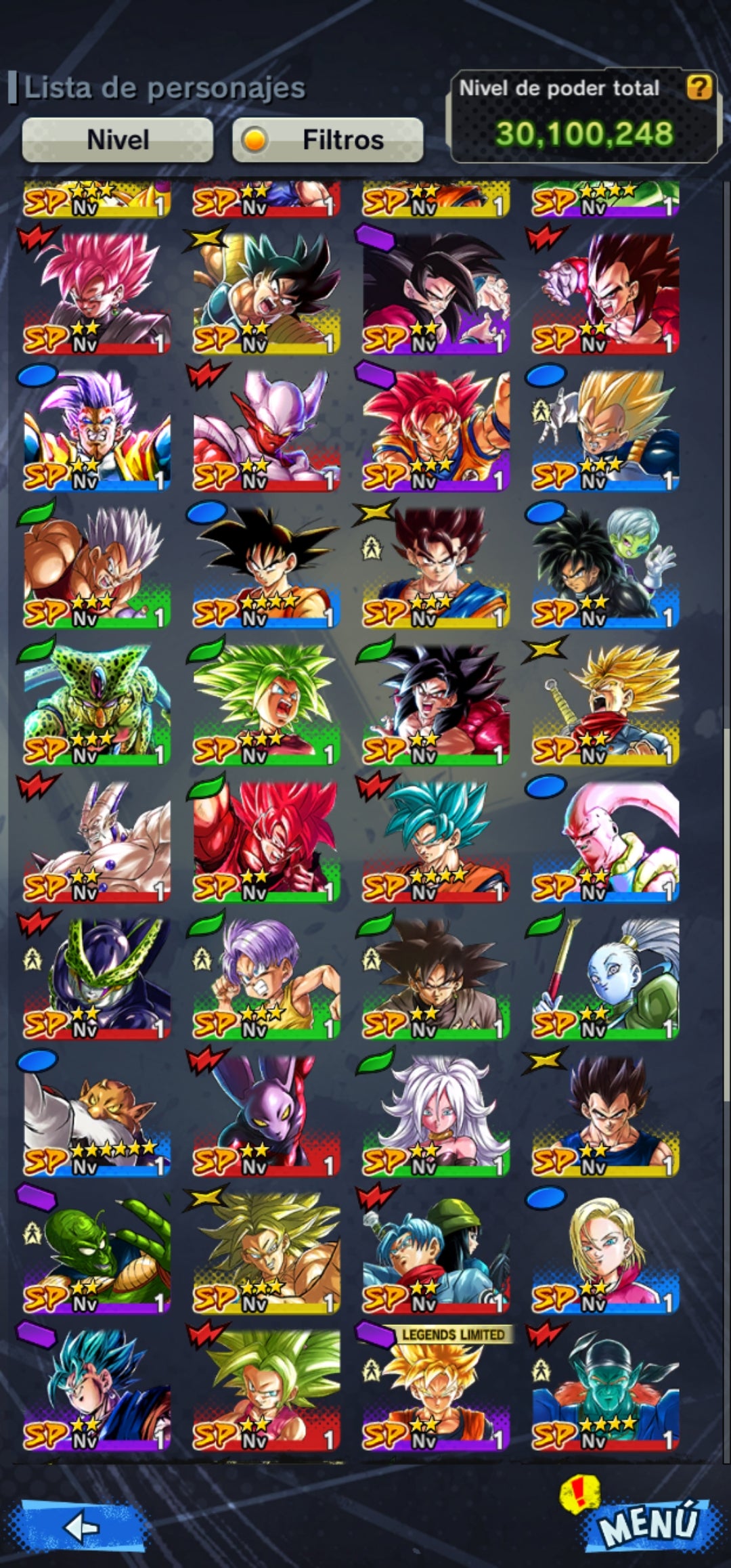 [Android & iPhone] ⭐️ PRE-ULTRAINSTINTO GOKU 7 ESTRELLAS (ROJAS)