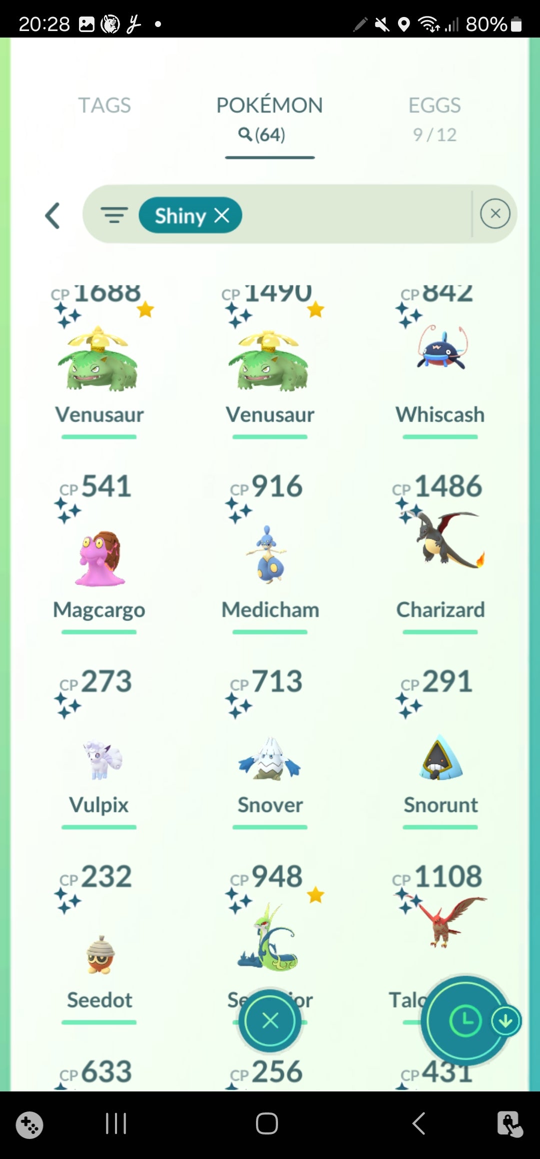 [Nivel 40] ✨ Legendarios: 53 ✨ Pokemon Shiny: 64