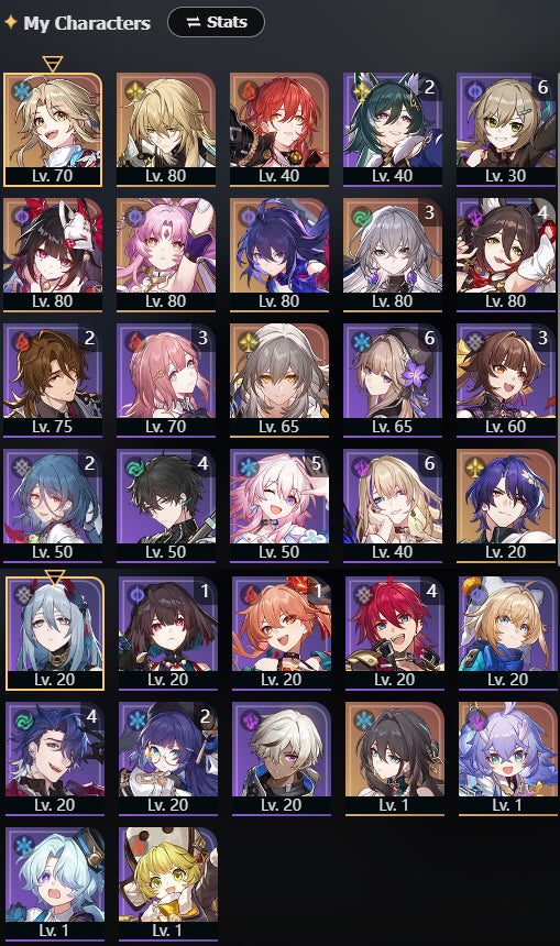 [TL 65] ⭐️Seele + Sparkle + Fu Xuan + Luocha + Dr Ratio + Ruan Mei + Bronya E3 + Yanqing + Himeko + Bailu