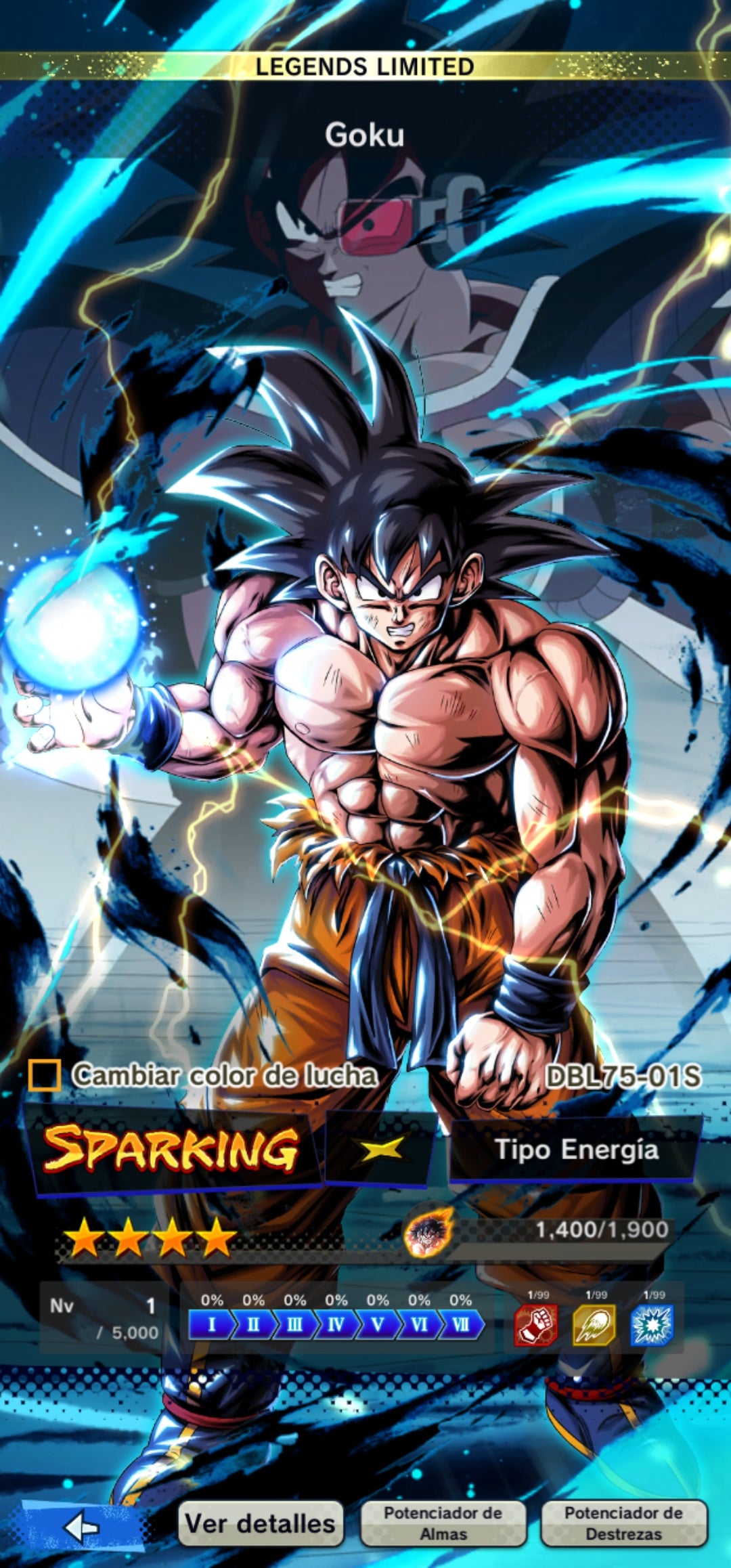 [Android iPhone] ⭐️ Super Saiyan GOD SS Gogeta + Golden Freezer + Turles 1 Estrella Roja + 7 LL