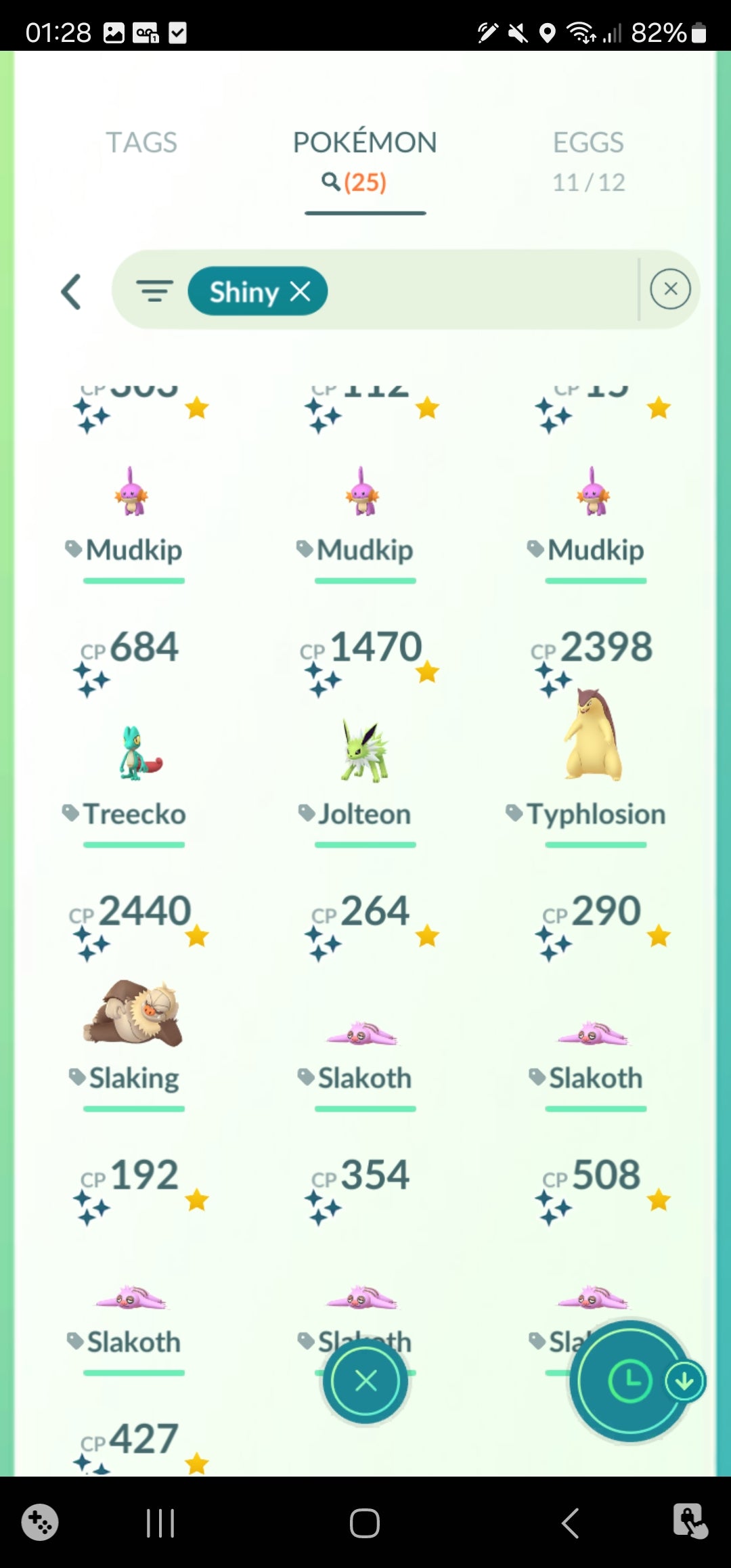 [Nivel 34] ✨ Legendarios: 72 ✨ Pokemon Shiny: 25