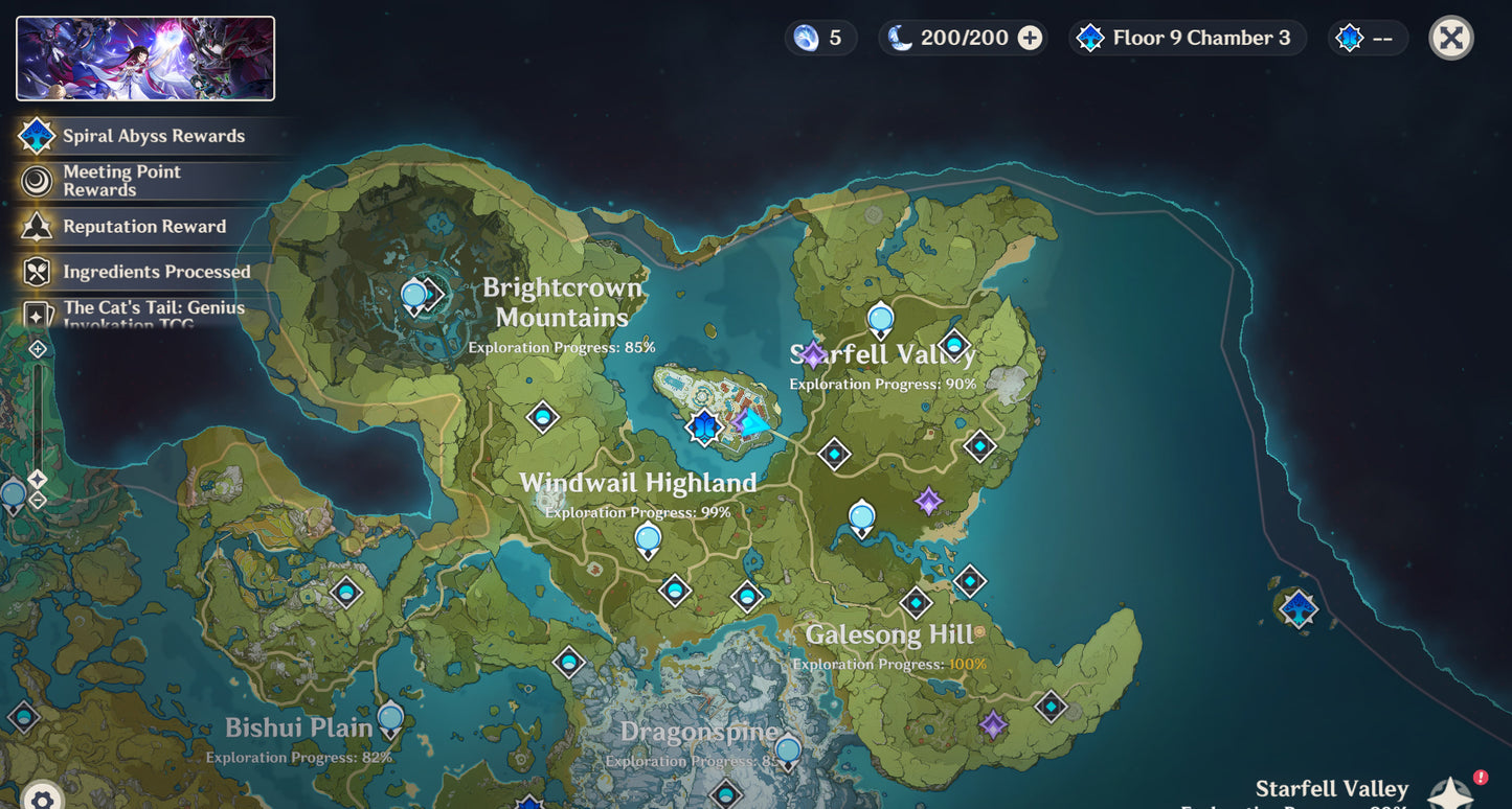 [AR 59] ⭐️ Flins + Neuvillette + Furina C1 + Kinich + Navia + Chasca + Yelan + Mualani + Nahida + Kazuha + Venti  — Cuenta Genshin Impact