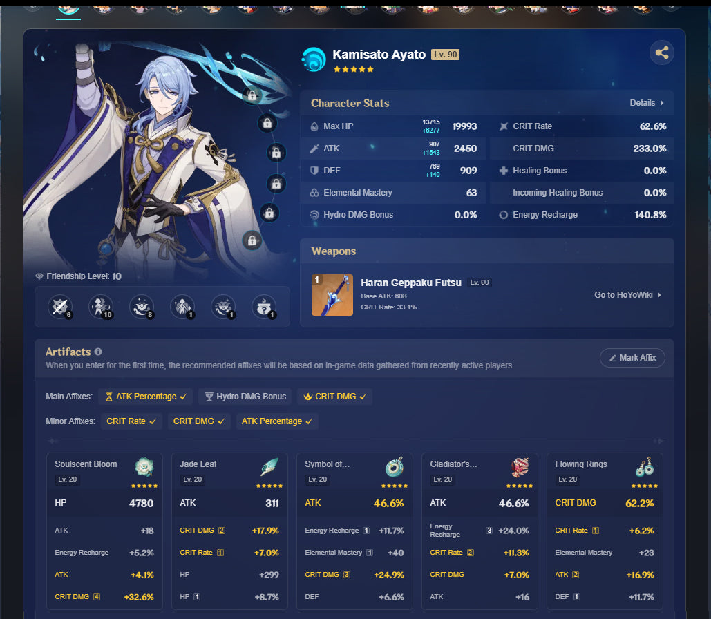 [Nivel 57] 12 Promocionales + Skin Neuvillette⭐️