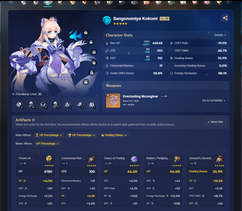 [Nivel 57] 12 Promocionales + Skin Neuvillette⭐️