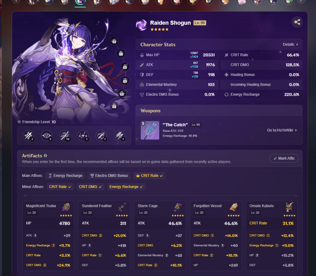 NA AR57| Zibai + Columbina + Flins +Bloodsoaked Ruins , Skirk + Arlecchino + Neuvillette + Yoimiya C1 + Kazuha + Clorinde + Yelan + Raiden Shogun + Ayaka C1 + Klee + Diluc C1 + Tighnari + Keqing + Qiqi + Mizuki + Dehya + Jean