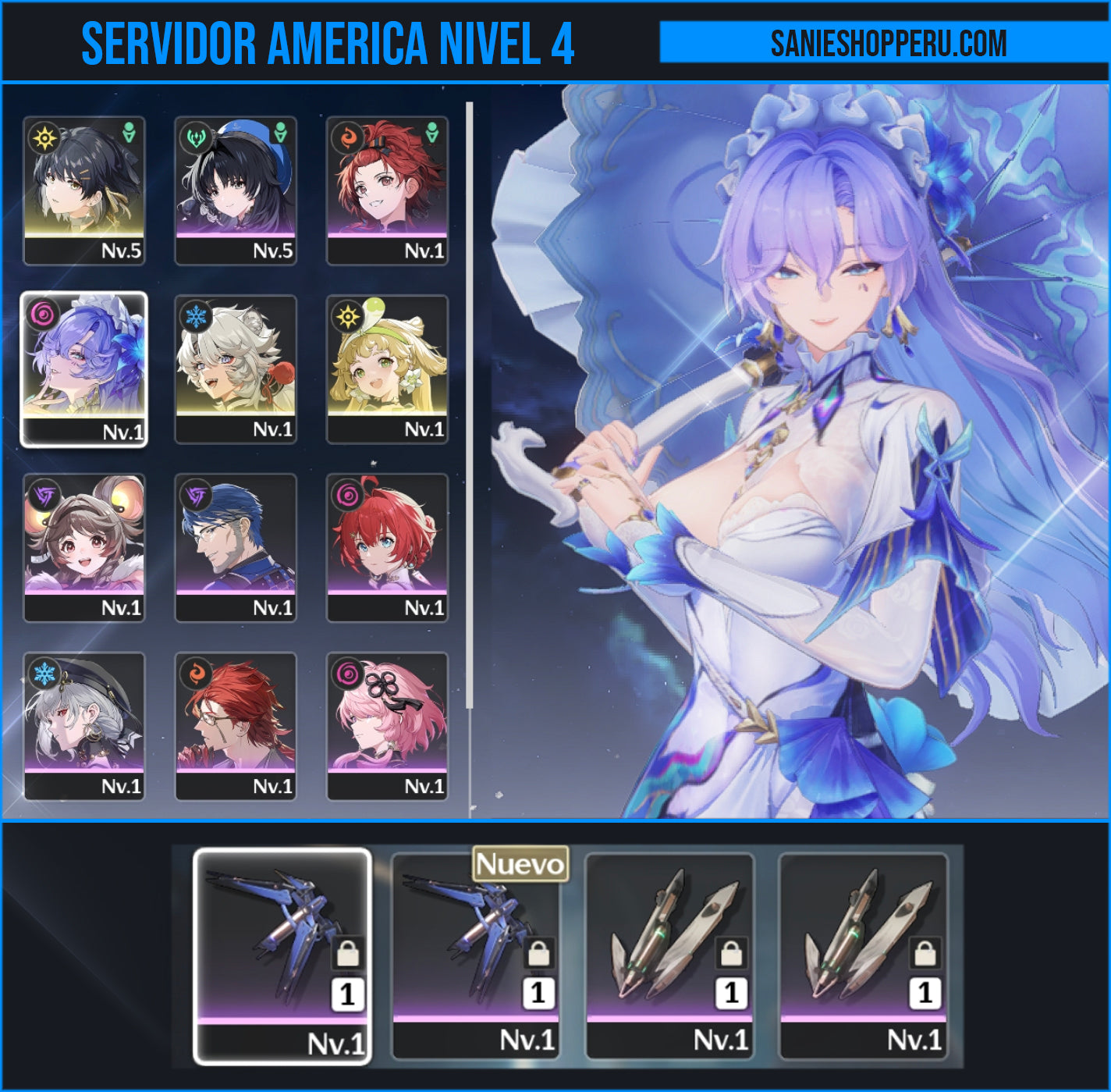 [Nivel 4] Cumpleaños Libre ✅ | Cantarella | Cuenta Reroll Wuthering Waves