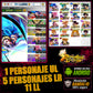 [Android&Iphone] Gogeta ULTRA + Goku Oscuro LEGENDS + Broly LEGENDS + Súper Vegetto LEGENDS + Bardock LEGENDS + Goku (Mini) LEGENDS + 11 LL|DRAGON BALL Legends Cuenta