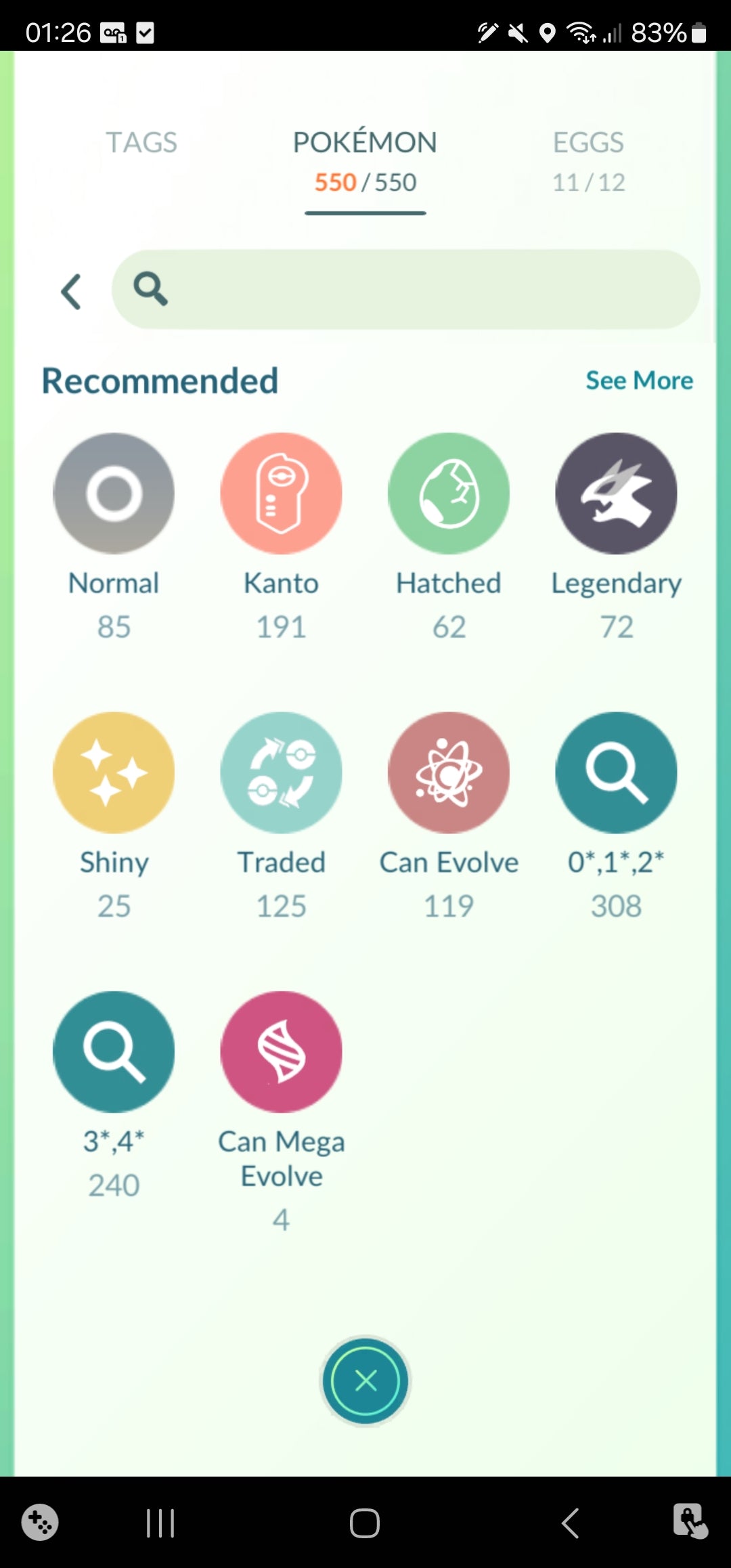 [Nivel 34] ✨ Legendarios: 72 ✨ Pokemon Shiny: 25