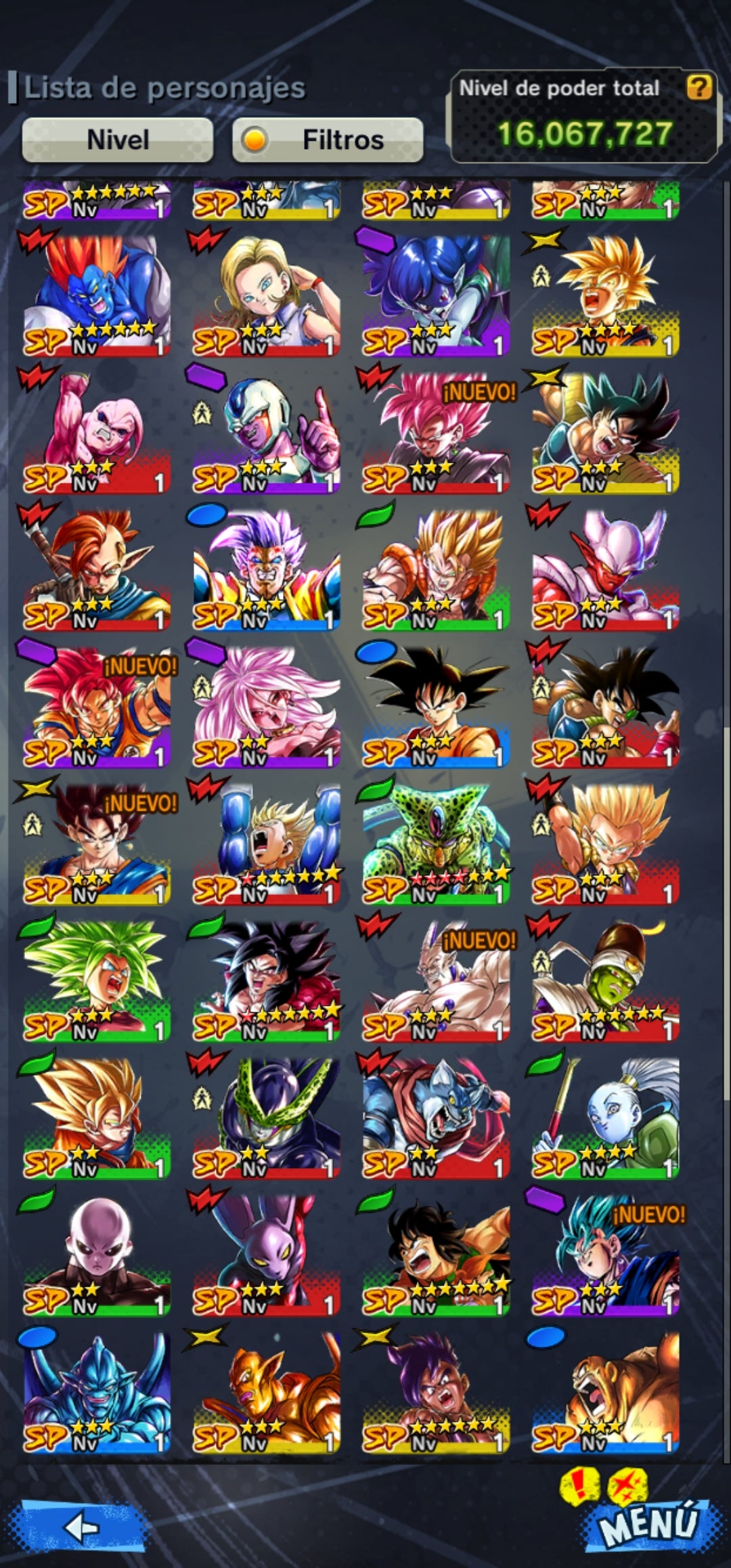 [Android & iPhone] SUPERSAIYAJIN GOKU LEGEND LIMITED 7 ESTRELLAS + 6 LEGENDS LIMITED