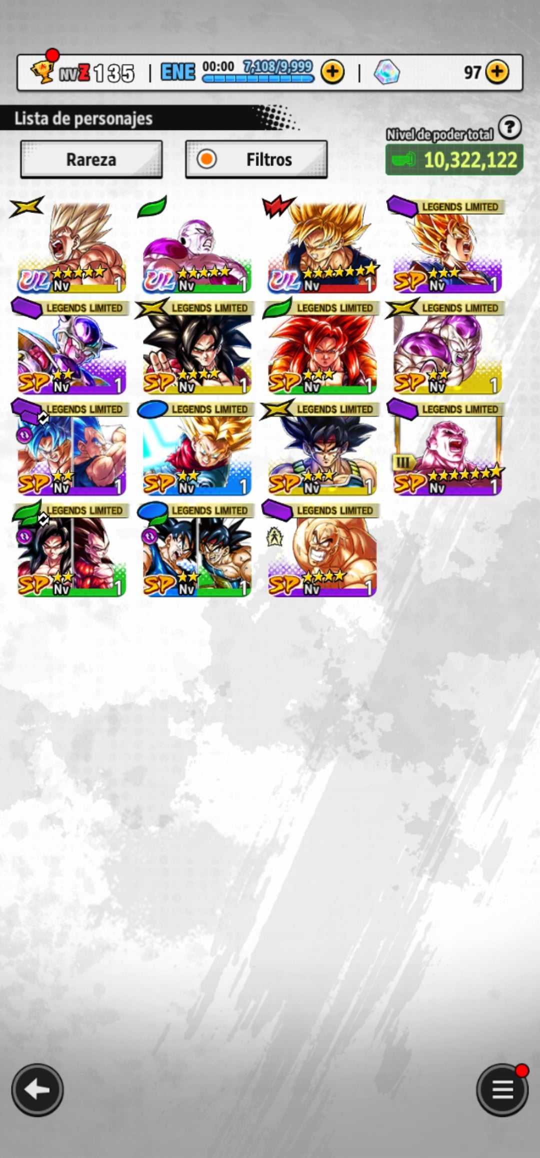 [Android & iPhone] ⭐️NUEVO ULTRA SuperSaiyajin Goku + NUEVO ULTRA Freezer Máximo poder + 12 LL