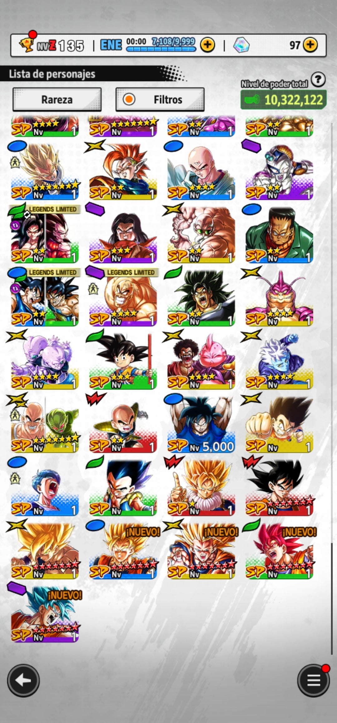 [Android & iPhone] ⭐️NUEVO ULTRA SuperSaiyajin Goku + NUEVO ULTRA Freezer Máximo poder + 12 LL