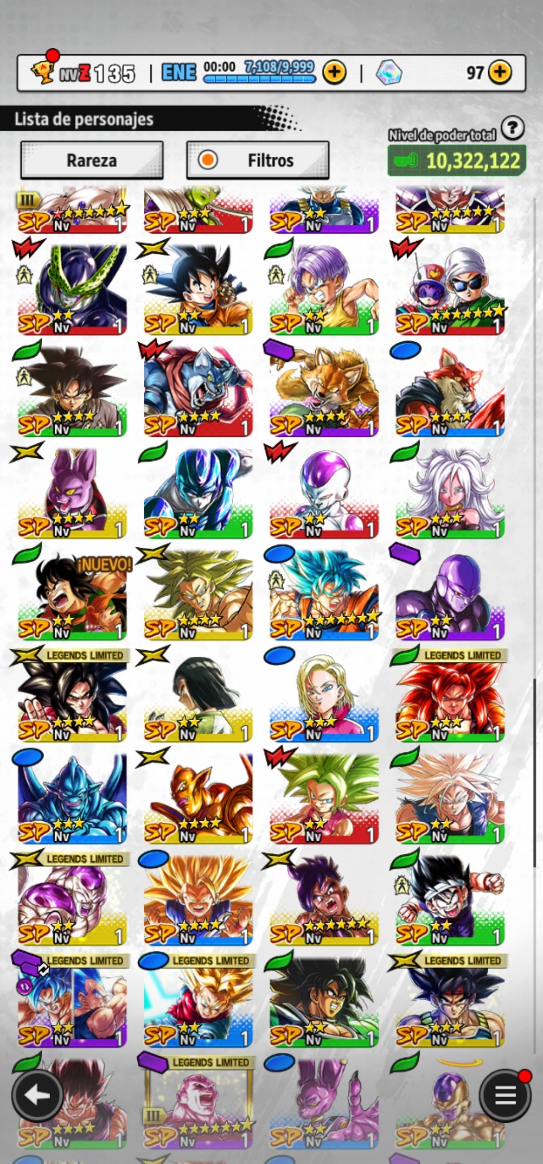 [Android & iPhone] ⭐️NUEVO ULTRA SuperSaiyajin Goku + NUEVO ULTRA Freezer Máximo poder + 12 LL