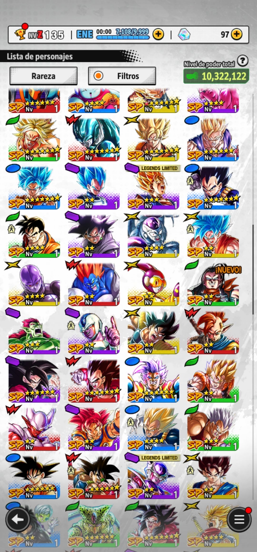 [Android & iPhone] ⭐️NUEVO ULTRA SuperSaiyajin Goku + NUEVO ULTRA Freezer Máximo poder + 12 LL