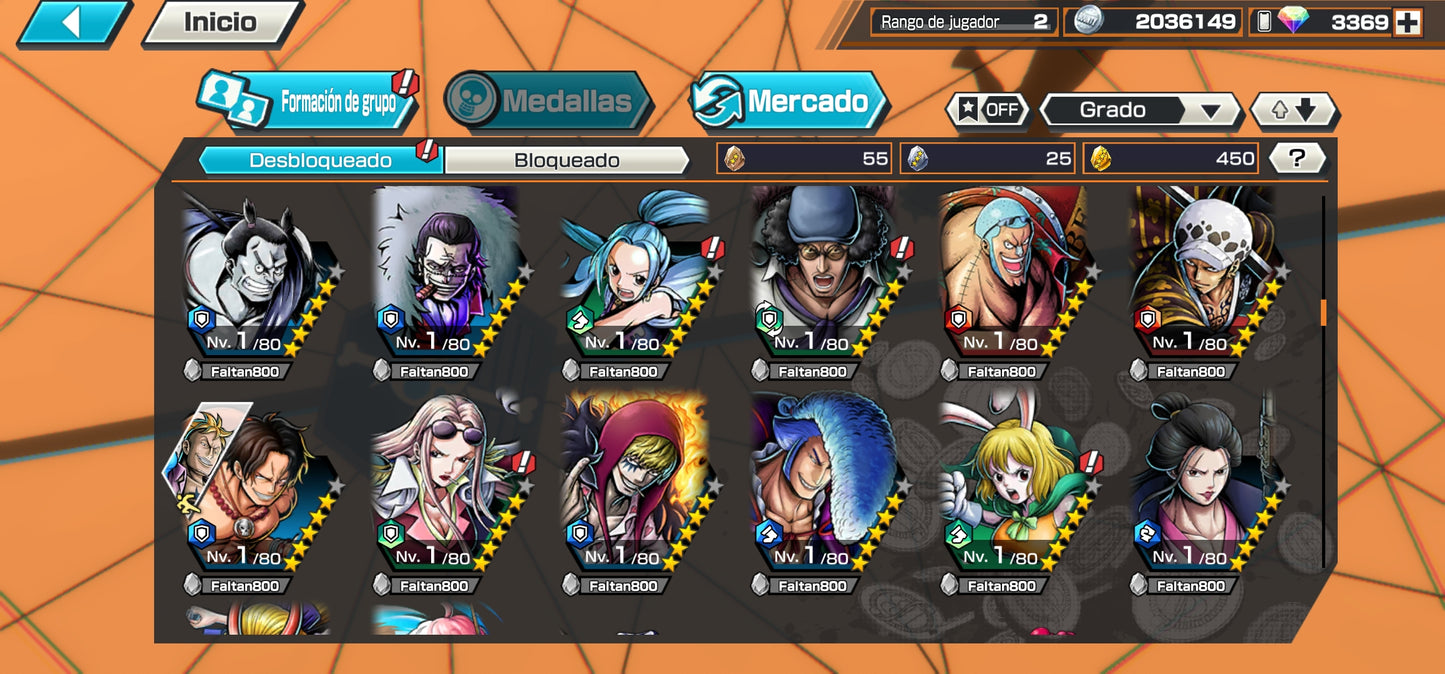 #2 [GLOBAL-Android] +3369 GEMAS 💎| Aramaki + Issho + Zephyr + 138 Personajes 4⭐+ 450 fragmentos dorados