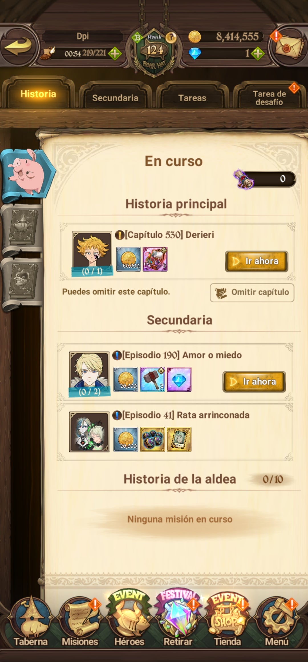 [Server Global Rank 124] ⭐️10,6M +6 LR + +258 UR + 53 COLLAB