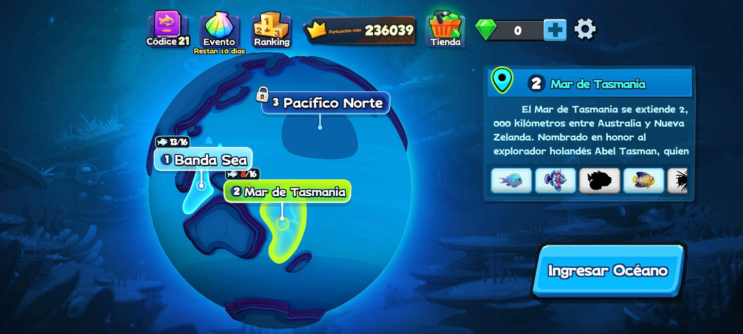 Fish Eat Fish.io⭐️Cuenta nivel Intermedio
