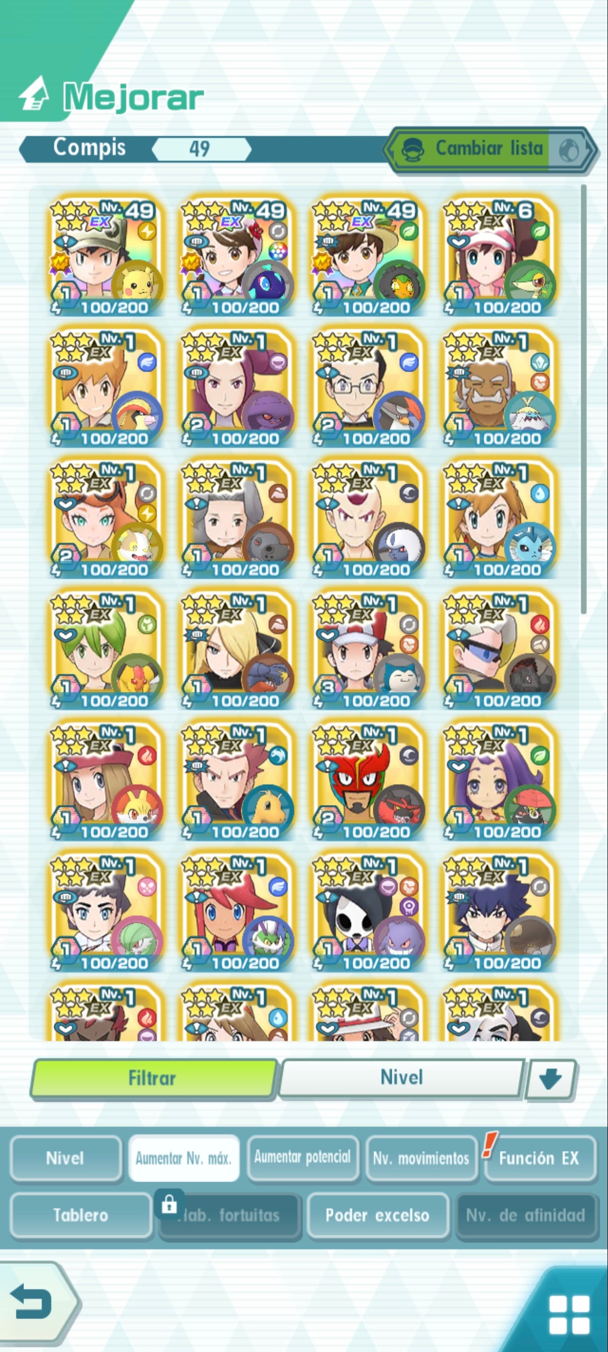 [CUENTA INICIAL-ANDROID] +290 790 Gemas💎 Rojo 1996 6★EX + Juliana ANIVERSARIO 6★EX + Florian ANIVERSARIO 6★EX
