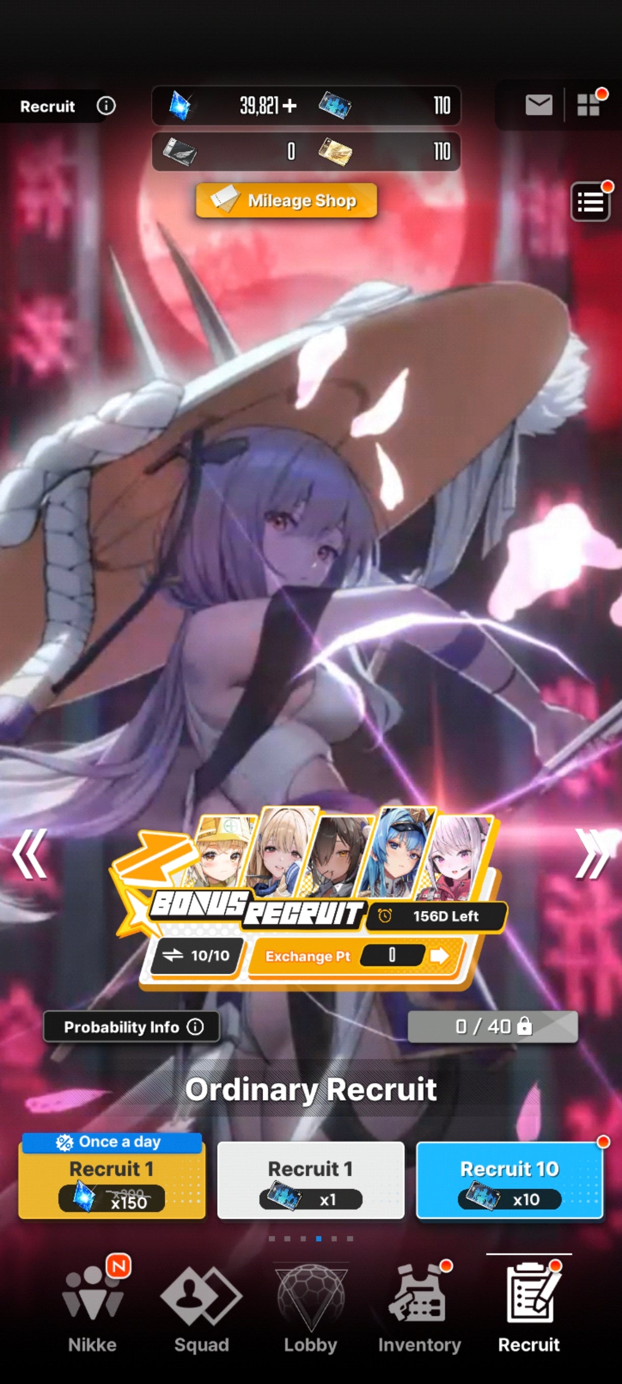 [GLOBAL] +39,821 GEMAS + 110 Vouchers💎Laplace: Ultimate Hero + Marciana: Marine Study + 13 SSR|GODDESS OF VICTORY: NIKKE cuenta reroll